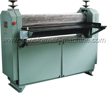 Paper board corrugating machine