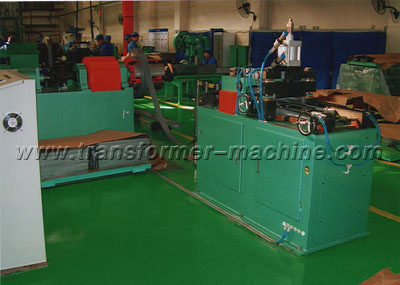 Parallel reactor sector core cutting machine