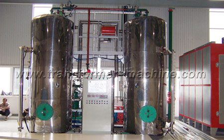 Vacuum oil treatment equipment