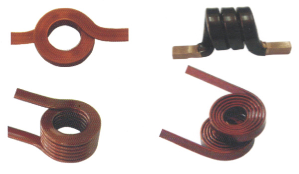 flat bobbinless coils by CNC air coil winding machine